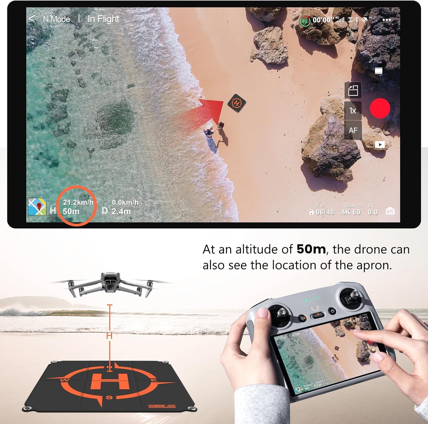 منصة هبوط للطائرات بدون طيار م - مراجعة Dji Drone Mini 3 وسعره