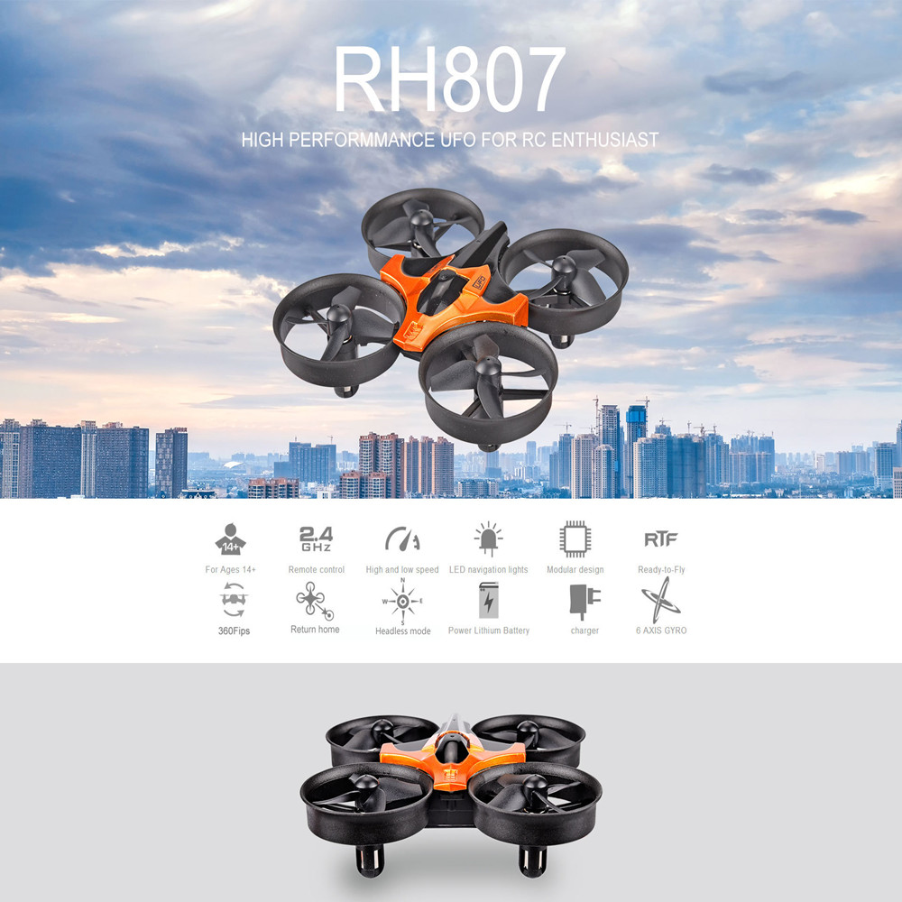 طائرة درون صغيرة بتحكم عن بعد  - مراجعة Eachine Drone E010 وسعره