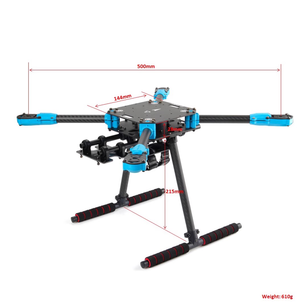 Holybro X500 V2 ARF Kit & Pixh - مراجعة Drone Kit Hexacopter وسعره
