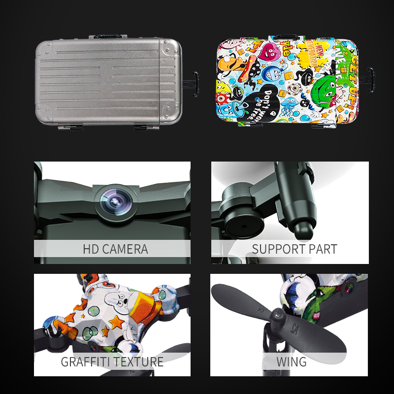 طائرة صغيرة بدون طيار DH120 72 - مراجعة Drone Kit Tricopter وسعره