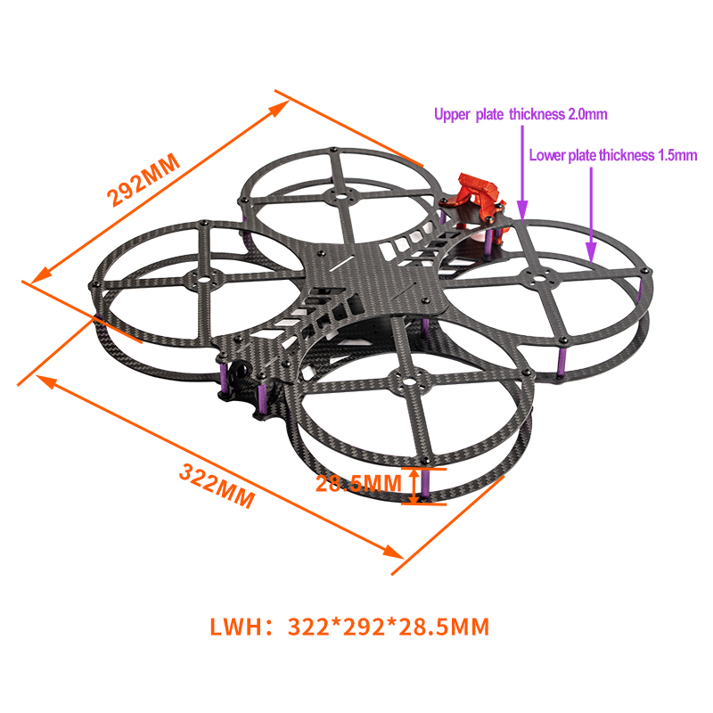 جديد 5 بوصة AOS Cine O5 EVO V1 - مراجعة Drone Kit Racing وسعره
